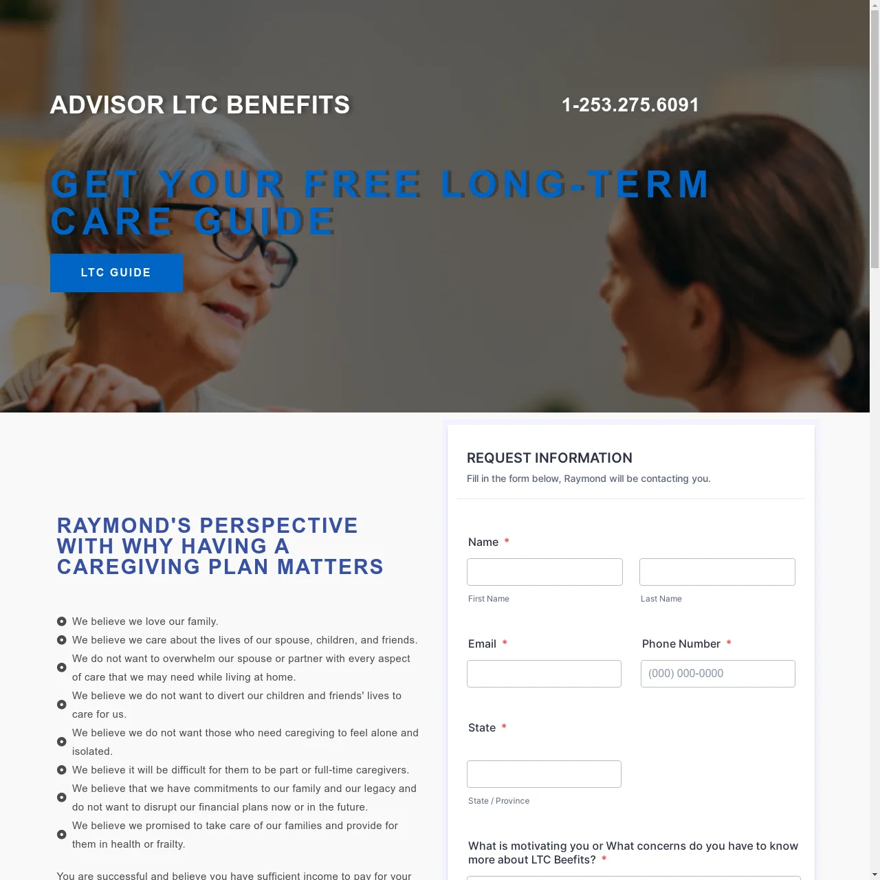 Advisor LTC Benefits – Advisor LTC Benefits