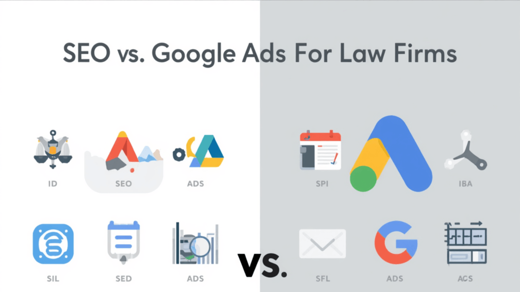 SEO vs Google Ads for Law Firms