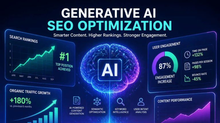 Generative AI SEO Optimization Benefits