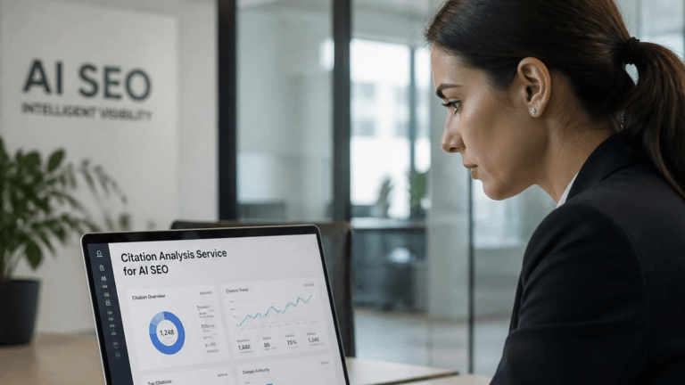 Citation Analysis Service for AI SEO