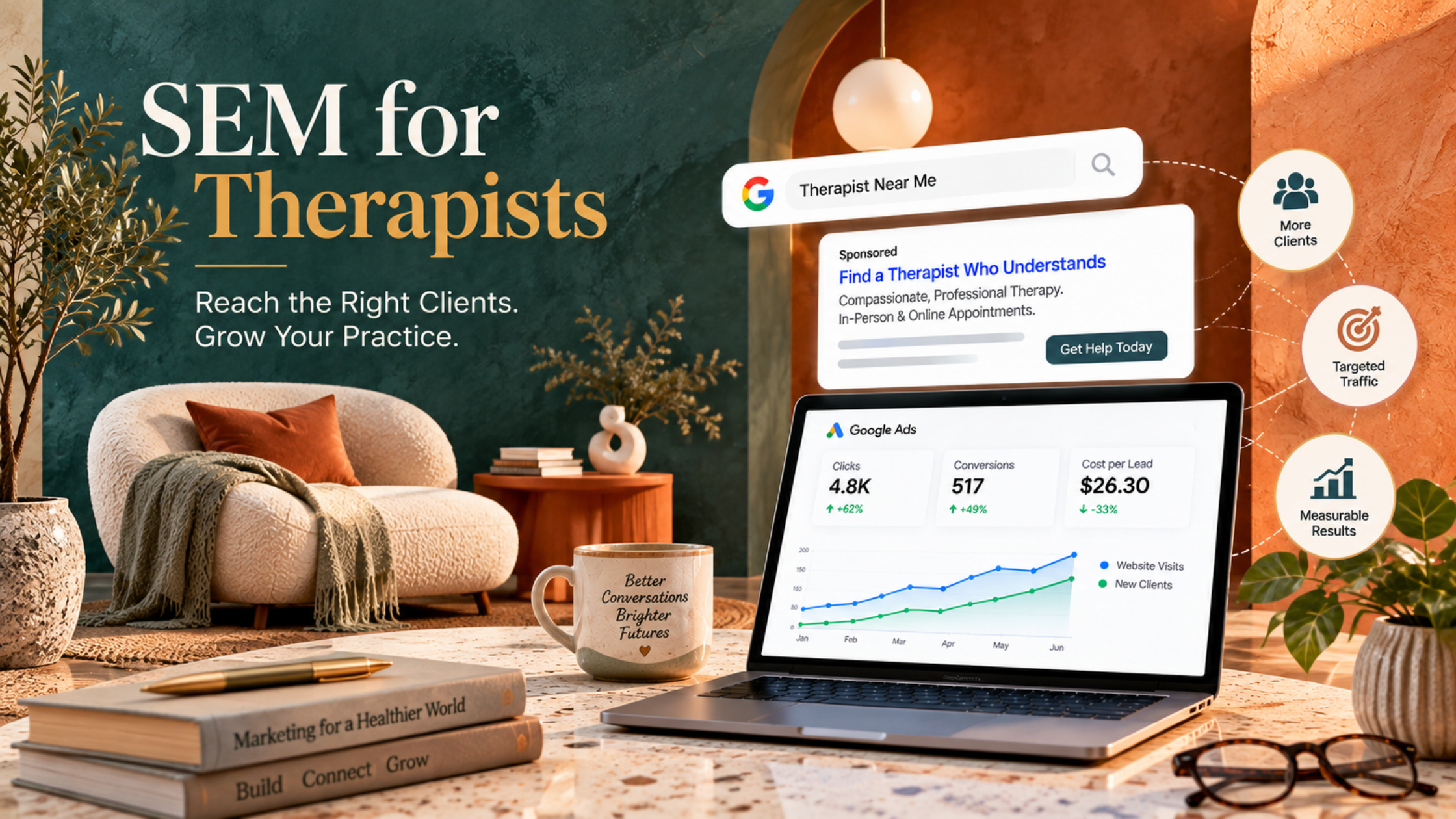 What Should SEM for Therapists Look Like When Clients Search Privately?